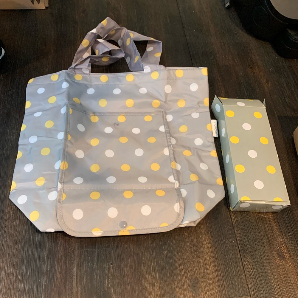 Sachi - Foldable Insulted Lunch/Tote Beach Bag